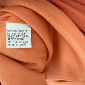 Mac Duggal Ruched Wrap Midi Dress Orange Puff Sleeve Wedding Guest Size 2 thumbnail 4