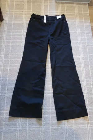 J.Crew Denim Trousers Wide-Leg thumbnail 1