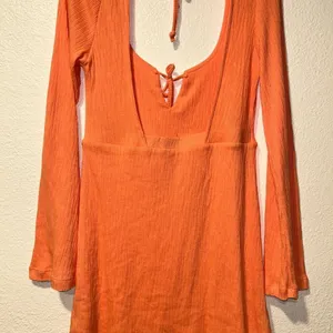 Free People Brynne Mini Dress Peach FP Beach NWOT thumbnail 7