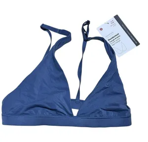 Lululemon wundermost Nulu oasis Blue Triangle Bralette NWT 4 thumbnail 1