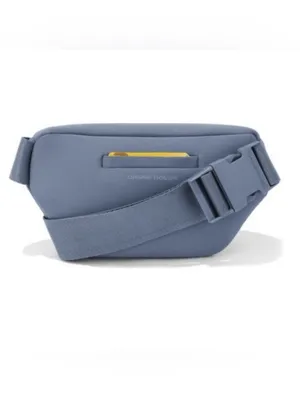 Dagne Dover Ace Neoprene Belt Bag Fanny Pack in Ash Blue thumbnail 8