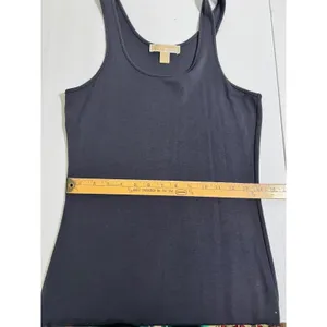 Michael Kors Black Asymmetric High-Low Maxi Tank Dress Small thumbnail 9