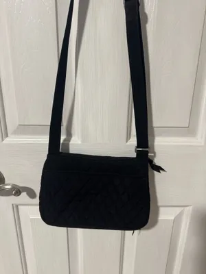 Vera Bradley Black Crossbody Bag Quilted thumbnail 7