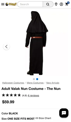 Spirit Halloween The nun costume thumbnail 2