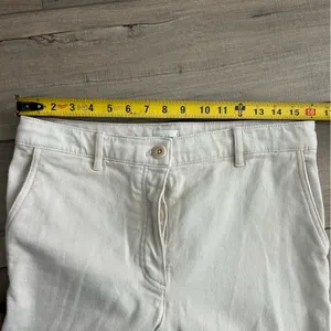 Aritzia Wilfred Free Modern Cargo Pant Birch Off White Cream 10 NWOT thumbnail 10