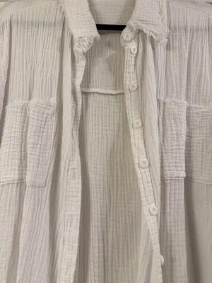 Impressions White Button Down Shirt thumbnail 5