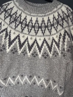 For The Republic Women’s S/P Fair Isle Sweater Nordic Ski Chalet Après Cozy thumbnail 2