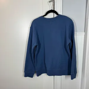 American Giant Women's Midweight Crewneck in dark‎ denim size small made in USA thumbnail 7