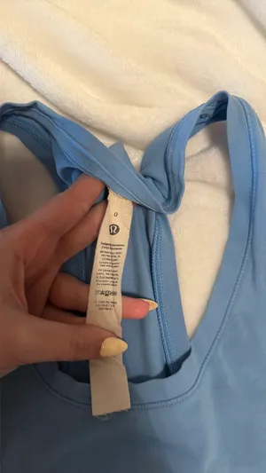 Blue Lululemon Tank Top thumbnail 4