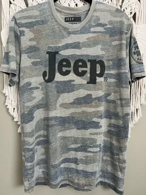 Lucky Brand Jeep Camouflage Tshirt thumbnail 1