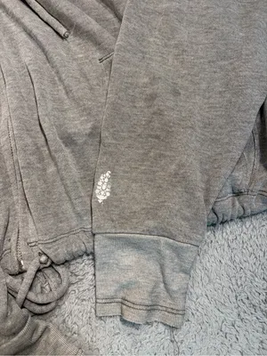 Free people FP movement Gray Hooded Zip-Up Sweatshirt small thumbnail 4