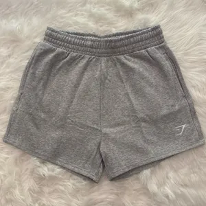 Gymshark Training Fleece Shorts Light Grey Core Marl Size Small thumbnail 1