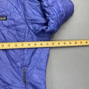Patagonia Womens Nano Puff Jacket Large Blue Primaloft Insulated Puffer 84215 thumbnail 4