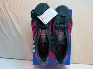 Adidas Gazelle Indoor Women’s Sneakers Size 7.5 Aurora Ivy Shock Pink Gum JS1416 thumbnail 2