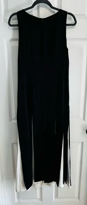 Bitte Kai Rand Black White Split Skirt Sleeveless Maxi Dress EU 36/38 US S/M thumbnail 1
