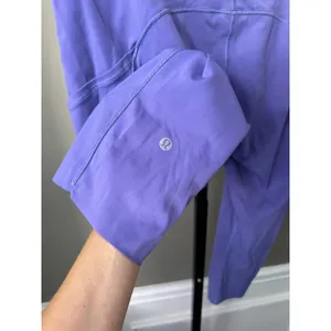 Lululemon Fast and Free High-Rise Crop 19” Size 12 Charged Indigo thumbnail 4