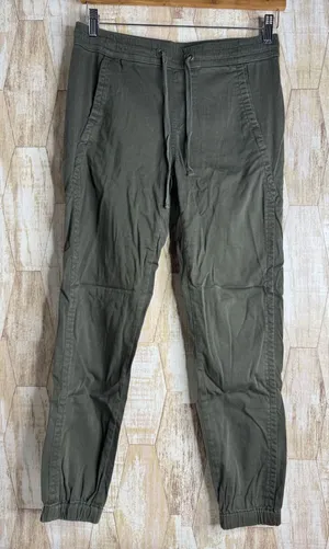 Supplies by Union Bay Olive Green Jogger Pants Womens Small 23WY1JS Cotton Blend thumbnail 1