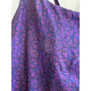 Patagonia Womens XL‎ Purple Geometric Strappy Criss Cross Shelf Bra Tank Top thumbnail 4