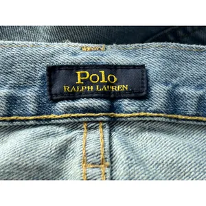 Polo Ralph Lauren Avery Jeans Size 27 High Rise Button Fly Patchwork Ankle thumbnail 7