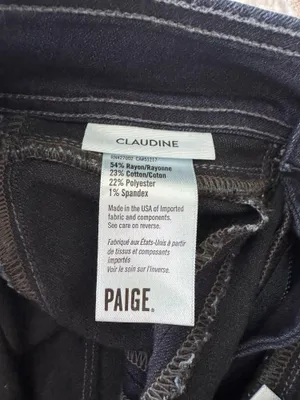 Paige Jeans Claudine High-Rise Ankle Flare thumbnail 5