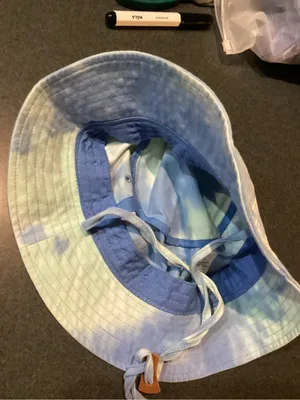 Life Is Good Pastel Tie-Dye Bucket Hat with White Embroidery thumbnail 3