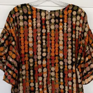 Sami & Jo Ruffle Sleeve Blouse Sz S thumbnail 5