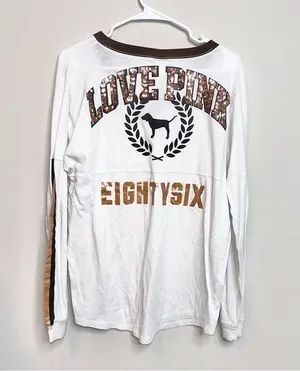 VS PINK Bling Long Sleeve Tee! thumbnail 1