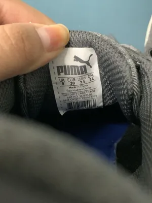 Puma Women's Shoes Active Lace Up Grey Sneakers Size 5 thumbnail 2
