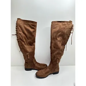 French Connection Over The Knee Boots‎ Womens 6 Brown Jasper Boot New thumbnail 3