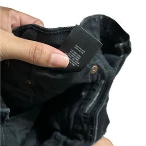 ARITZIA Denim Forum The Bonet High Rise Loose Black Ripped Destroyed Jeans thumbnail 8