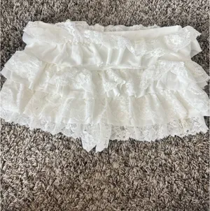 Shein Skirt Mini white thumbnail 3