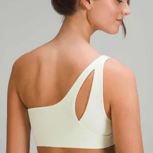 Lululemon Asymmetrical Bra Ribbed thumbnail 1
