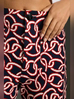 Anthropologie Maeve The Colette Cropped Wide Leg Ponte Pants thumbnail 3