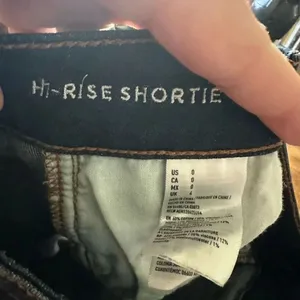 American Eagle hi-rise shortie 0 cutoff denim shorts thumbnail 3