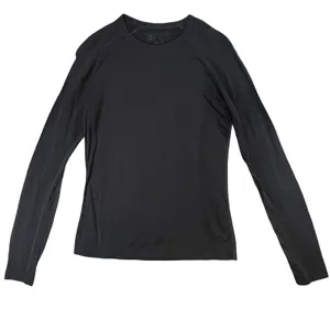 FIGS Womens Seamless Long Sleeve Underscrub Top Black Athletic‎ Medical Base M thumbnail 1