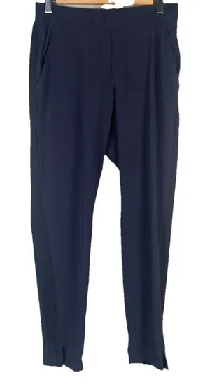 ATHLETA‎ Brooklyn Ankle Pants Black Pull On Women’s Size 4 Sporty Athleisure Run thumbnail 1