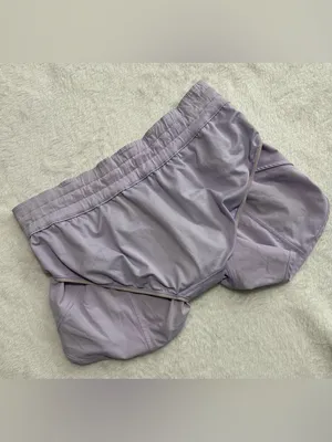 Lululemon High-Rise Lined Shorts - Lilac Smoke thumbnail 7