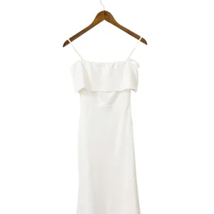 Lulus Exceptional Romance White Off-the-Shoulder Mermaid Maxi Dress size M NWT thumbnail 6