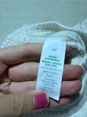 Aerie cream Cozy Jogger Sweatpants small thumbnail 10