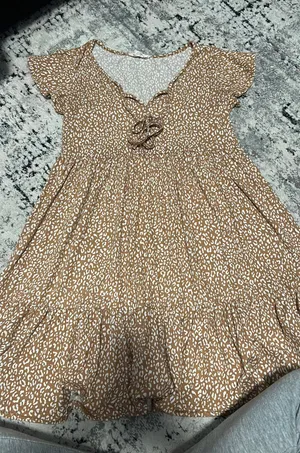 Jessica Simpson Leopard print dress thumbnail 1