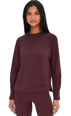 VARLEY‎ Zosia Midlayer Crewneck Sweatshirt in Sassafras size Small thumbnail 1