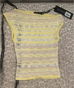 White Fox knit top thumbnail 1