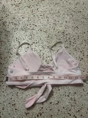 Lululemon Still Now Bra, most likely in the color Strawberry Milksha thumbnail 10