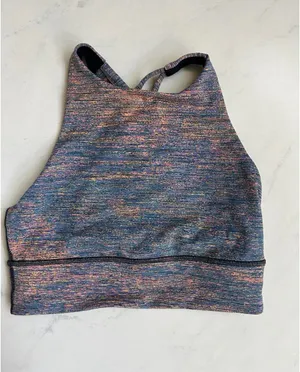 Lululemon Energy Bra High Neck Long Line *Medium Support, B–D Cup thumbnail 1