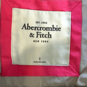 A&F Womens Size S Tan Hoodie Snap Jacket‎ Cotton Abercrombie Fitch thumbnail 2