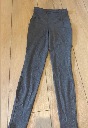 Lululemon Grey leggings Black Size 6 thumbnail 1