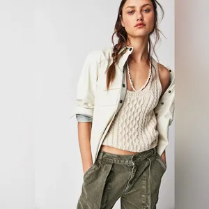 Free People High Tide Cable Tank thumbnail 2