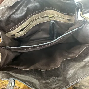 Chloé Bay Shoulder Bag Vintage Medium Brown Leather Gold Hardware Italy Classic thumbnail 3