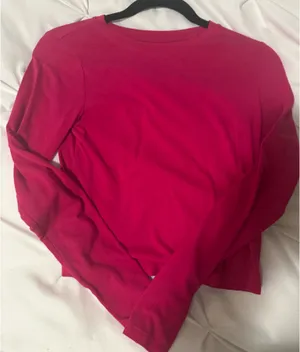 Old Navy Pink Long Sleeve Shirt thumbnail 1