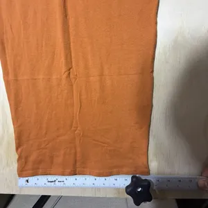Forever‎ 21 Rust Lace-Up Long Sleeve Midi Bodycon Dress Women’s Small thumbnail 7